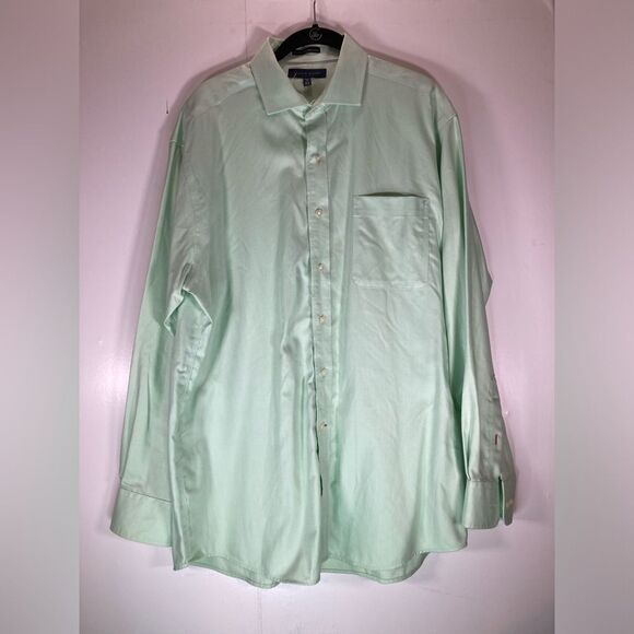 Tommy Hilfiger Other - Tommy Hilfiger Seafoam Green Button Up, 16.5, 34/35 — 1st Responder Fundraiser